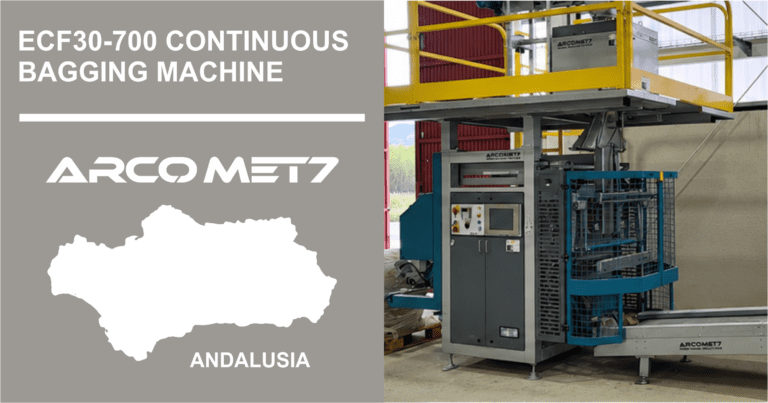 Installation of an automatic continuous bagging machine in Andalusia.