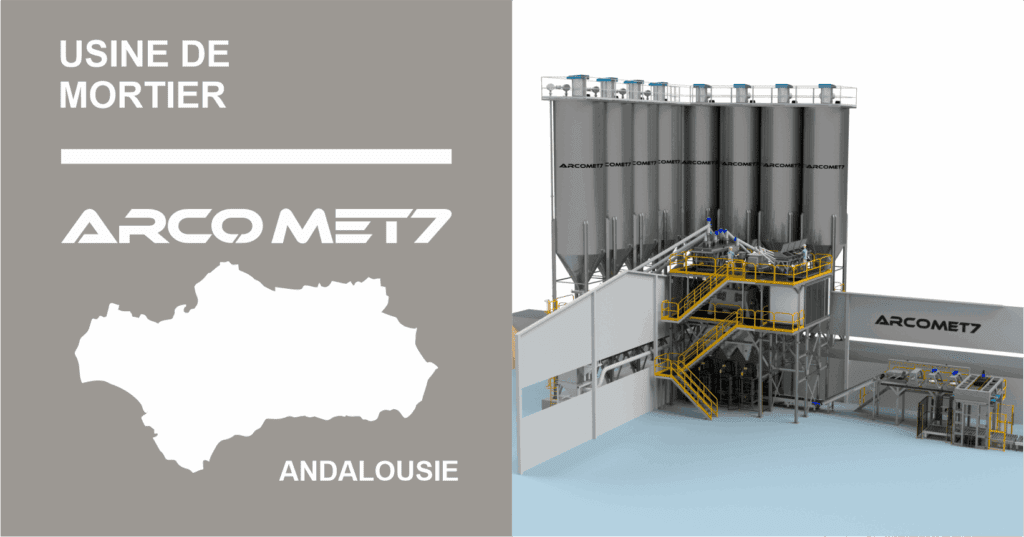 Usine de mortier