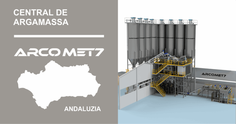 Central de argamassa