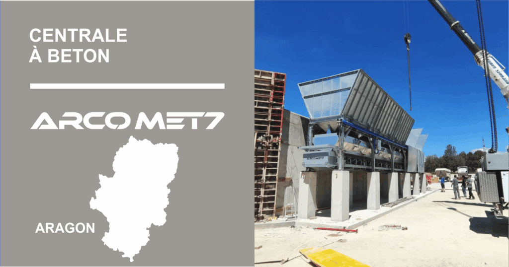 Usine à béton en Aragon