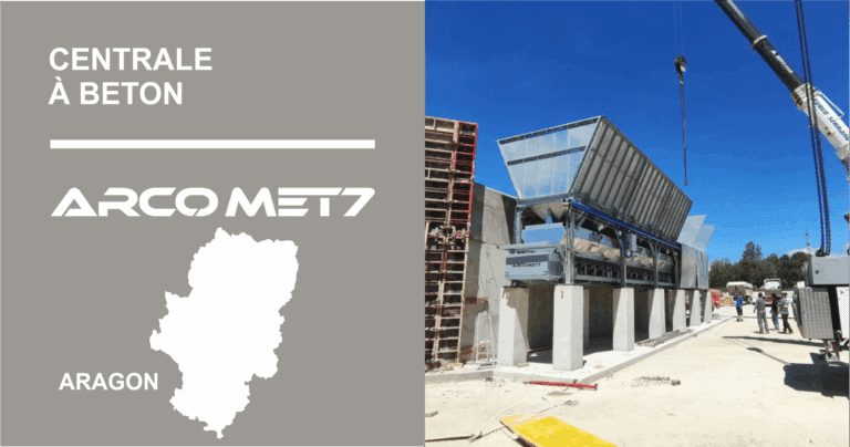 Usine à béton en Aragon