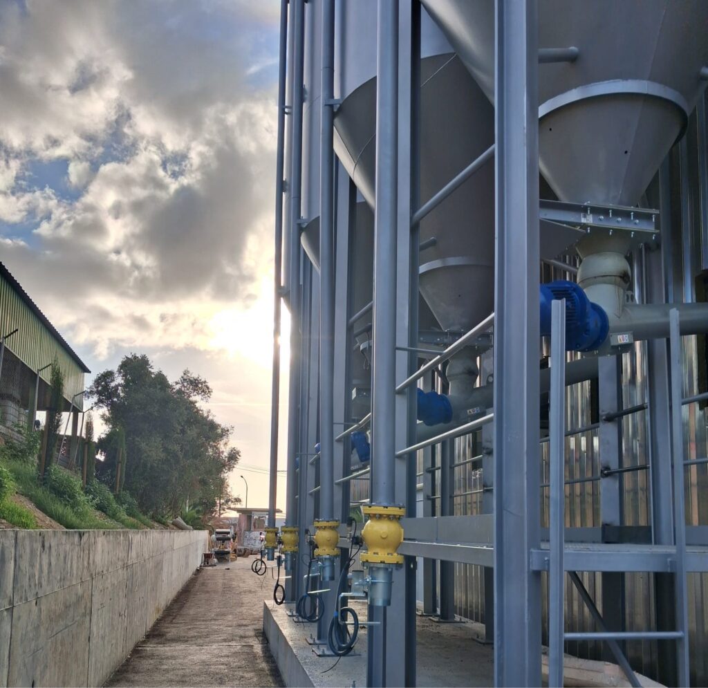 Sistema de seguridad de silos